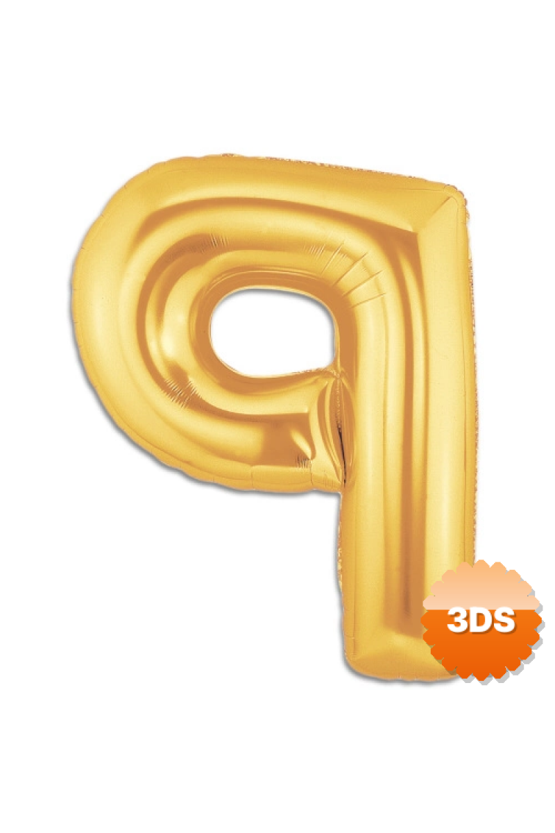 P Harf Folyo Balon Altın Renk 40 İnç