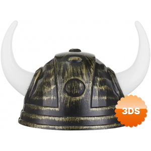 Viking Başlığı Asteriks Başlığı Altın Renk
