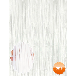 Soft Beyaz Renk Duvar Ve Kapı Perdesi İthal 100x200 Cm