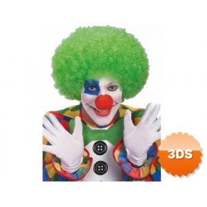 Kabarık Bonus Peruk Saç - Yeşil