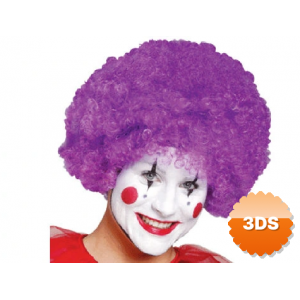 Kabarık Bonus Peruk Saç - Mor