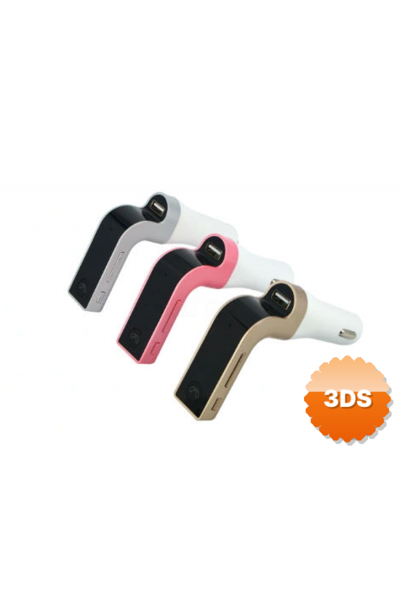 Carg7 Bluetooth Araç Fm Transmitter Usb Girişli