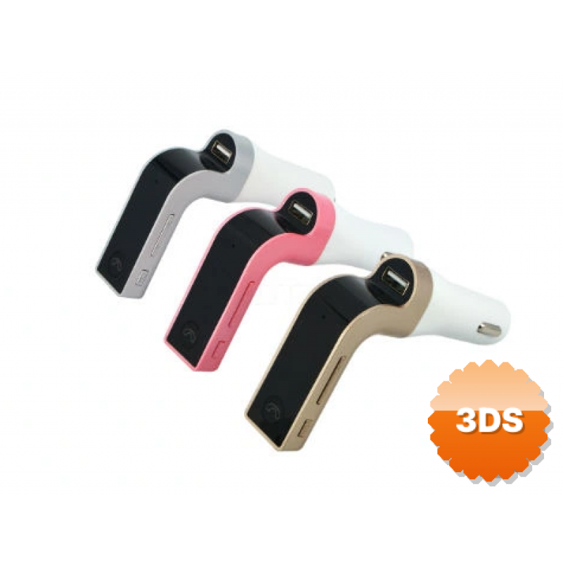 Carg7 Bluetooth Araç Fm Transmitter Usb Girişli