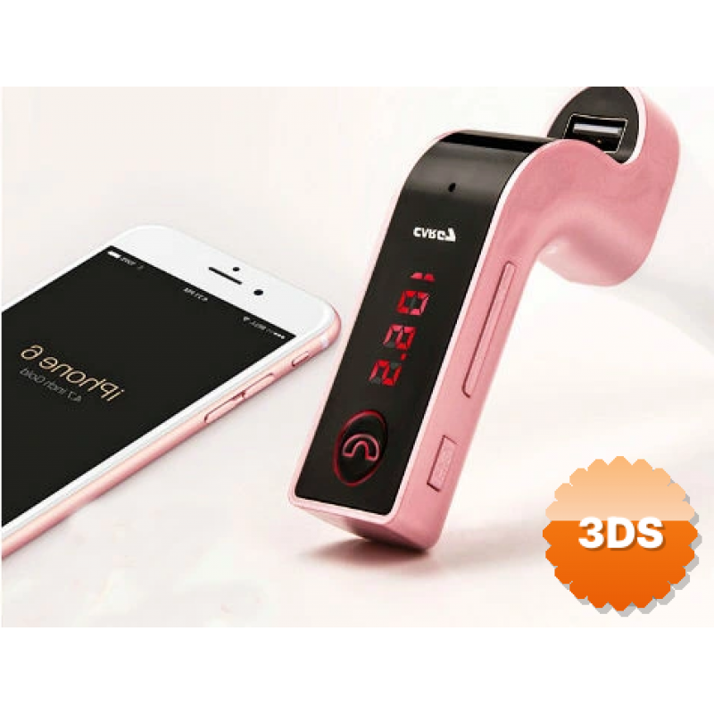 Carg7 Bluetooth Araç Fm Transmitter Usb Girişli