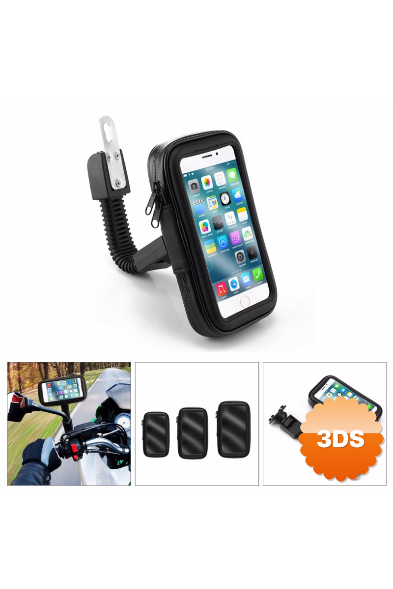 Bisiklet Ve Motosiklet Su Geçirmez Telefon Tutucu 6.2"