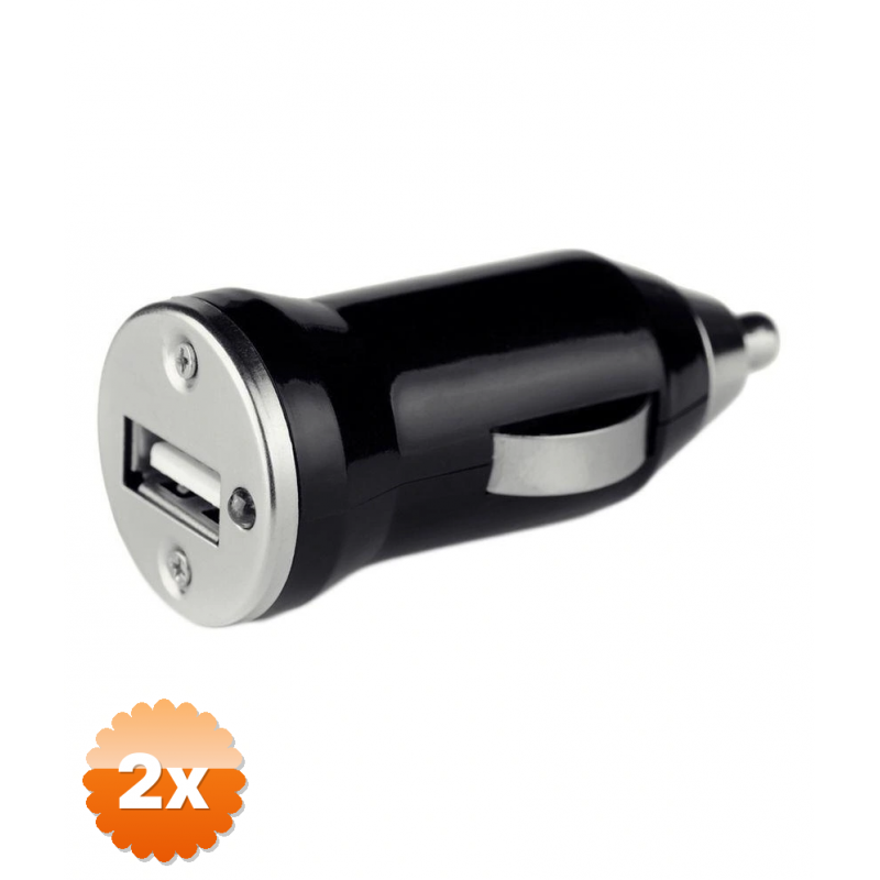 2 Adet Usb Girişli 1000 Ma Araç Çakmak Soketi