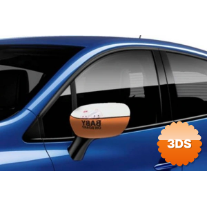 Araç Ayna Kılıfı 2 Adet - Baby On Board