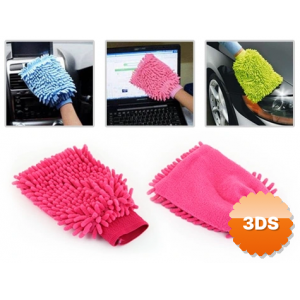 Mikrofiber Temizlik Eldiveni - Araç Yıkama Eldiveni Oto Yıkama Temizleme Cila Eldiveni