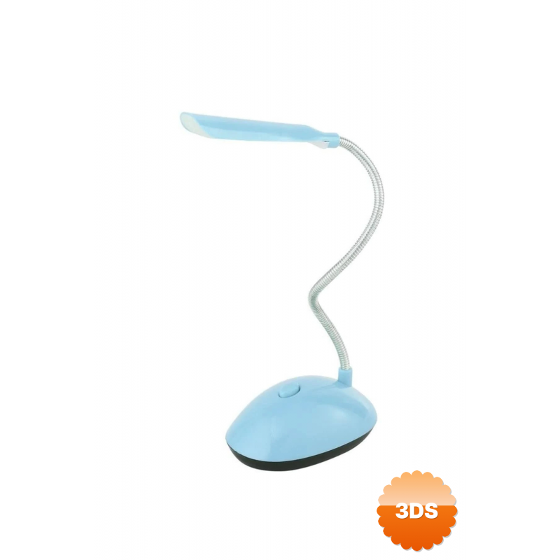 Masa Lambası Spiral Led Kitap Okuma Işığı Pilli Model Led Lamba
