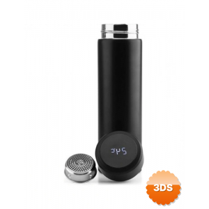 Dijital Sıcaklık Göstergeli Renkli Çelik Termos - 500 Ml