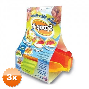 3 Adet Scoop İt Çok Amaçlı Pratik Faraş