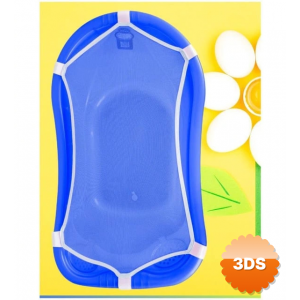 Lüx Bebek Banyo Küvet Filesi - Havlu Yüzeyli