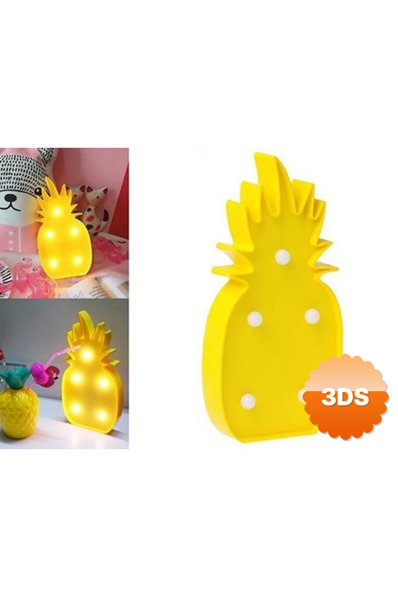 Ananas Tasarımlı Masa Lambası