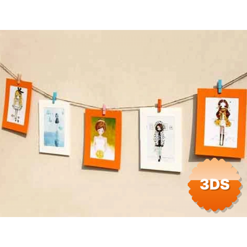 Renkli Mini Ahşap Mandal (100 Adet)