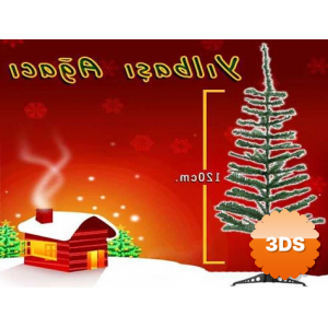 Yılbaşı Çam Ağacı Gür Dallar 120 Cm