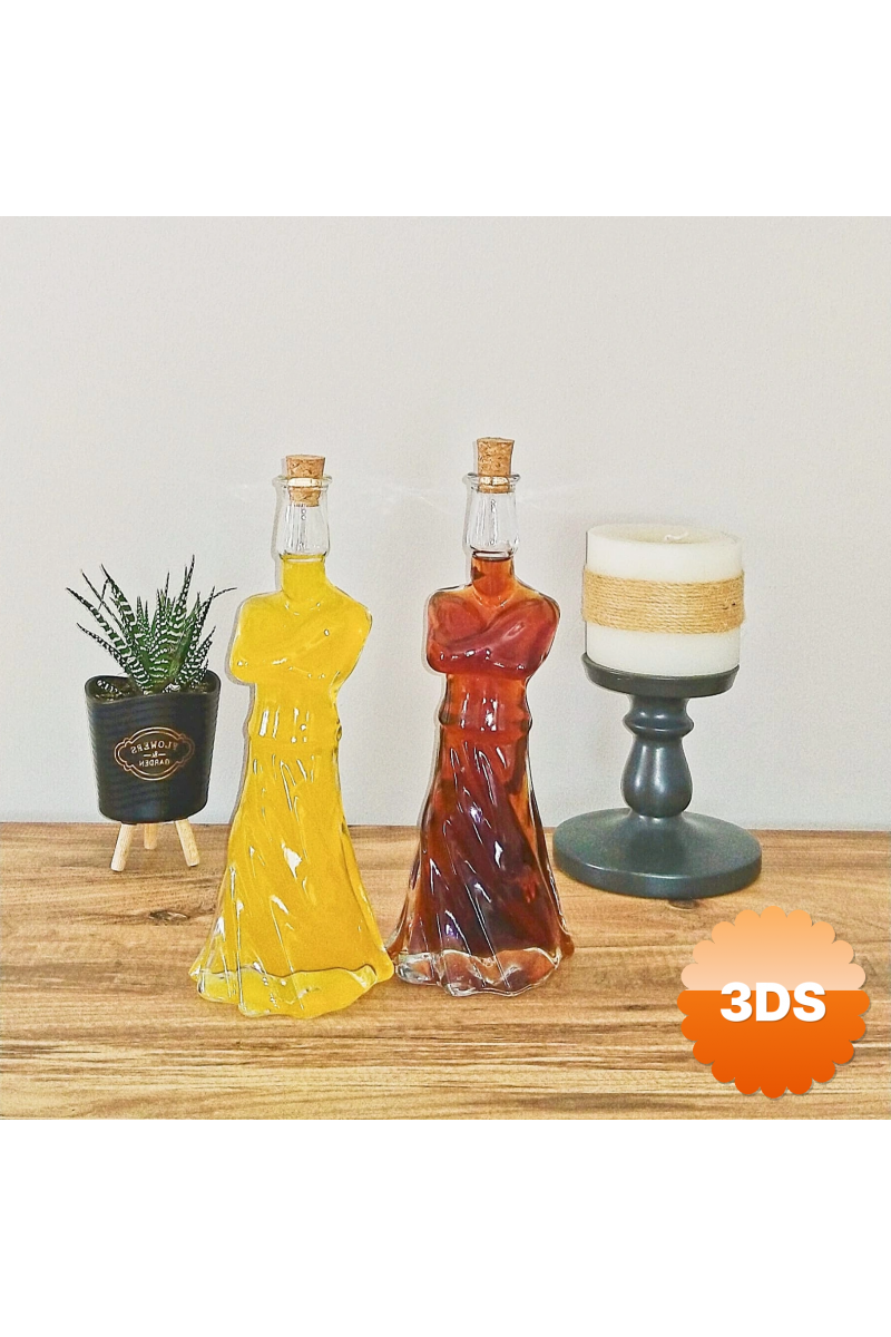 Mevlana Rumi Yağdanlık - Sosluk - Sirkelik 250ml 2 Adet