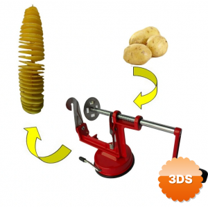 Spiral Patates Dilimleyici - Profesyonel