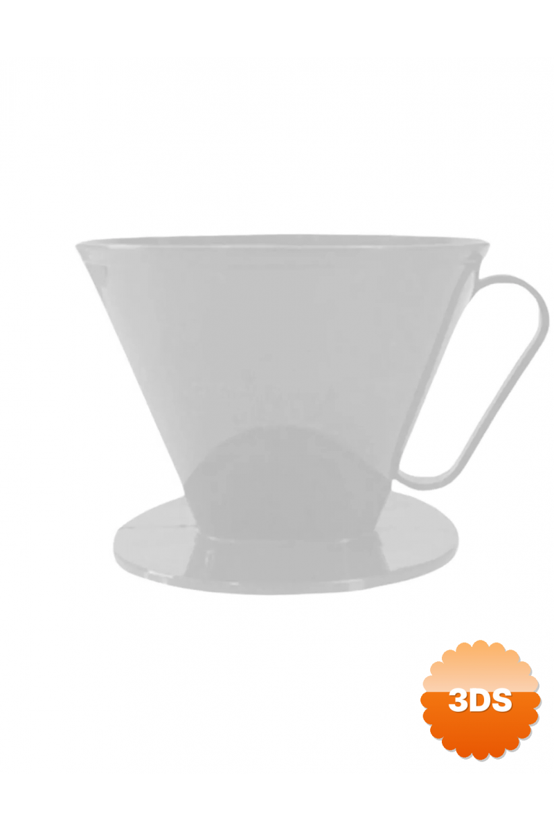 V60 Dripper Filtre Kahve Demleme Aparatı - Beyaz