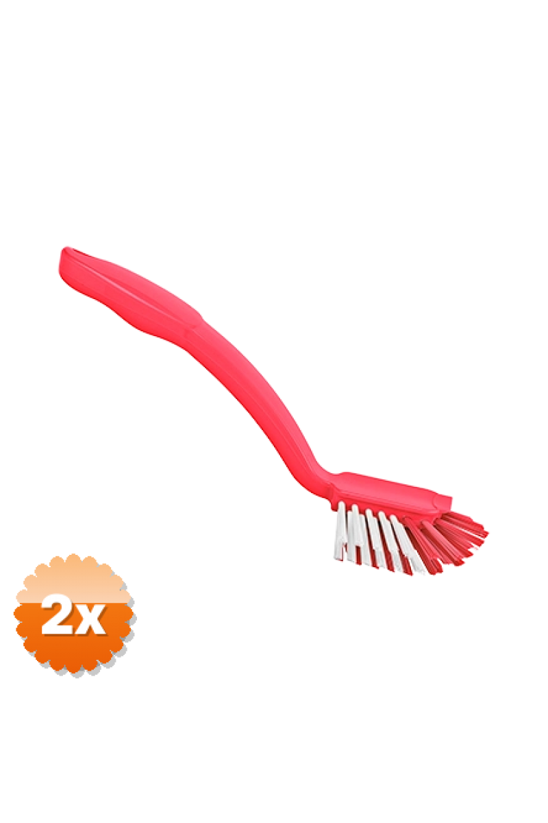 2 Adet Lüks Lavabo Ve Bulaşık Fırçası 23 Cm