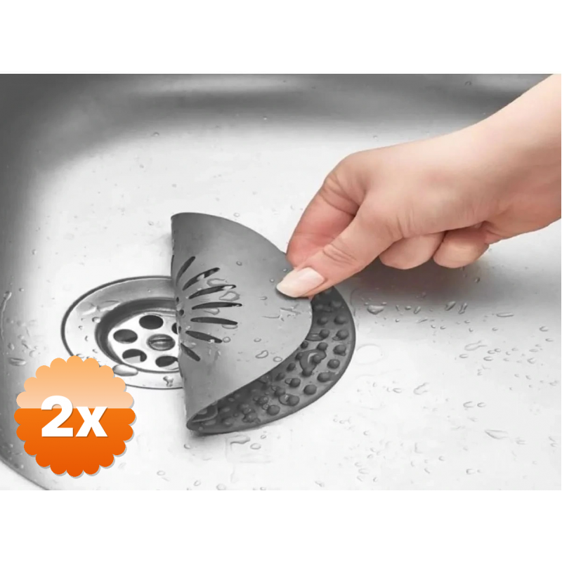 2 Adet Yuvarlak Süzgeç - Lavabo Süzgeci - Küvet Süzgeci