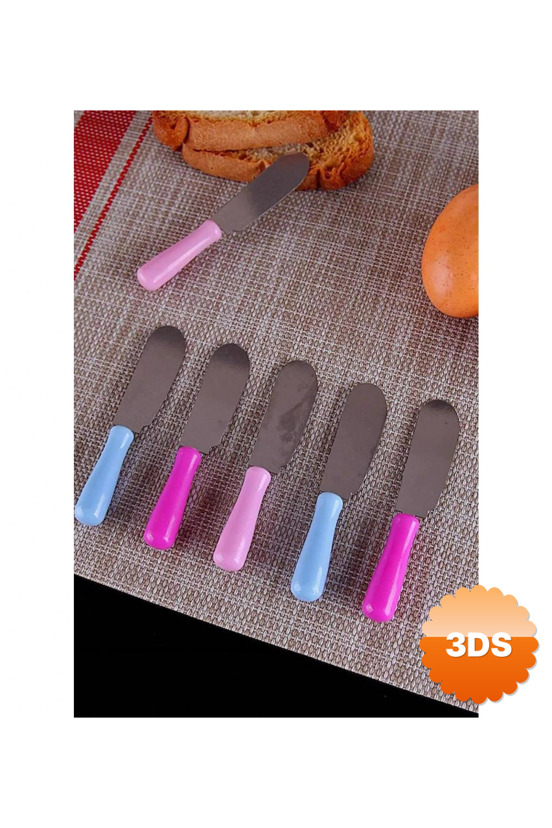 Tereyağı Bıçağı - Mini Spatula 6 Adet