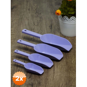 2 Paket Erzak Küreği - 4 Lü Ölçü Küreği