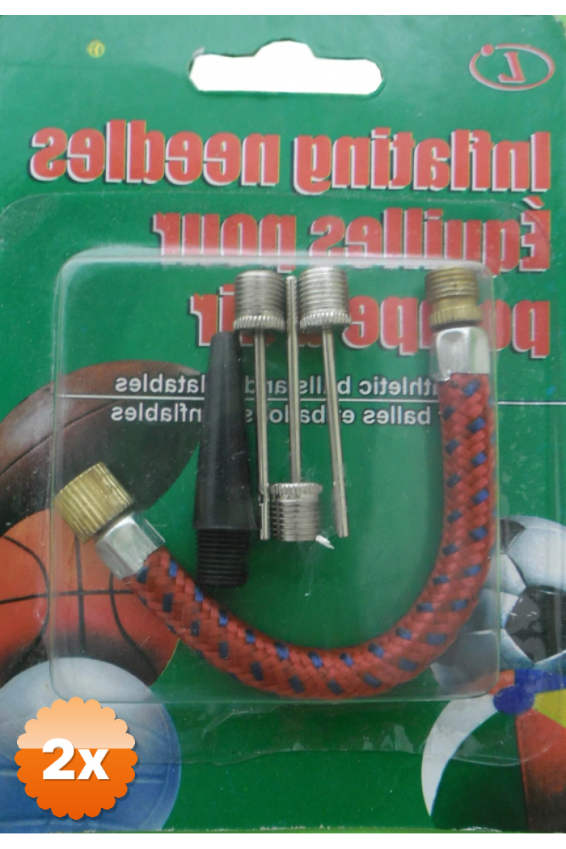 Ayak Pompası 5li Uç Set - Balon - Top Pompası Uç Seti
