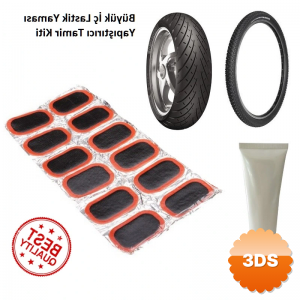 Büyük Lastik Yaması - Bisiklet - Motor Lastiği Yaması