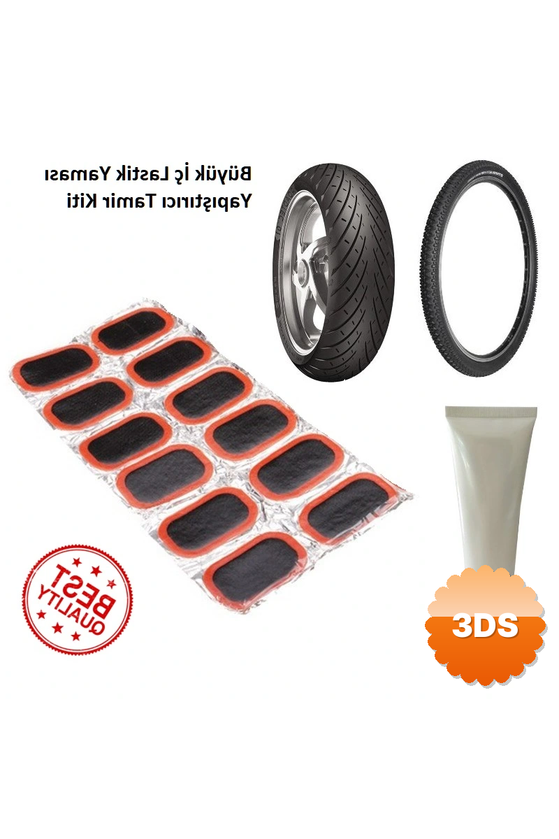 Büyük Lastik Yaması - Bisiklet - Motor Lastiği Yaması