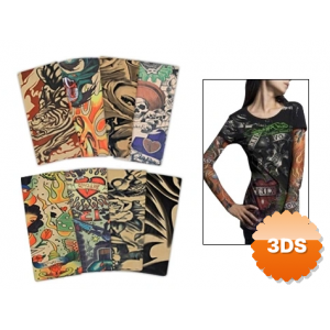 Tattoo Sleeves Giyilebilir Dövmeler