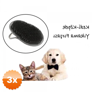 3 Adet Kedi Yıkama Fırçası