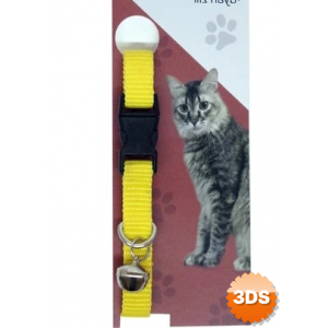 Elastik Ayarlanabilir Çıngıraklı Kedi Tasması