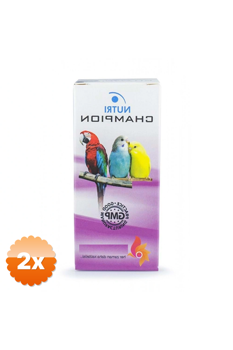 2 Adet Papağan Stres Önleyici - Nutri Champion
