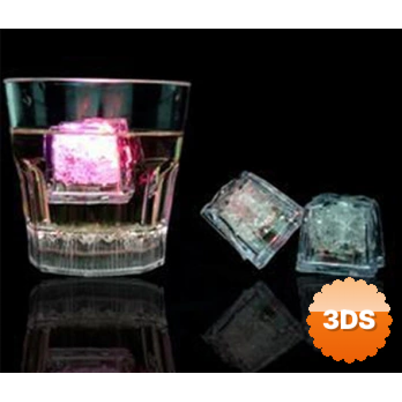 Led Işıklı Buz Küpleri (3 Adet)