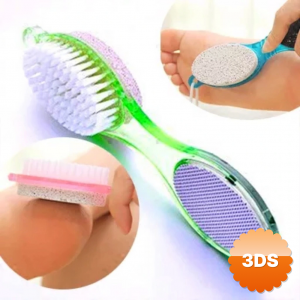 Törpülü Fırçalı Topuk Taşı - 4in1