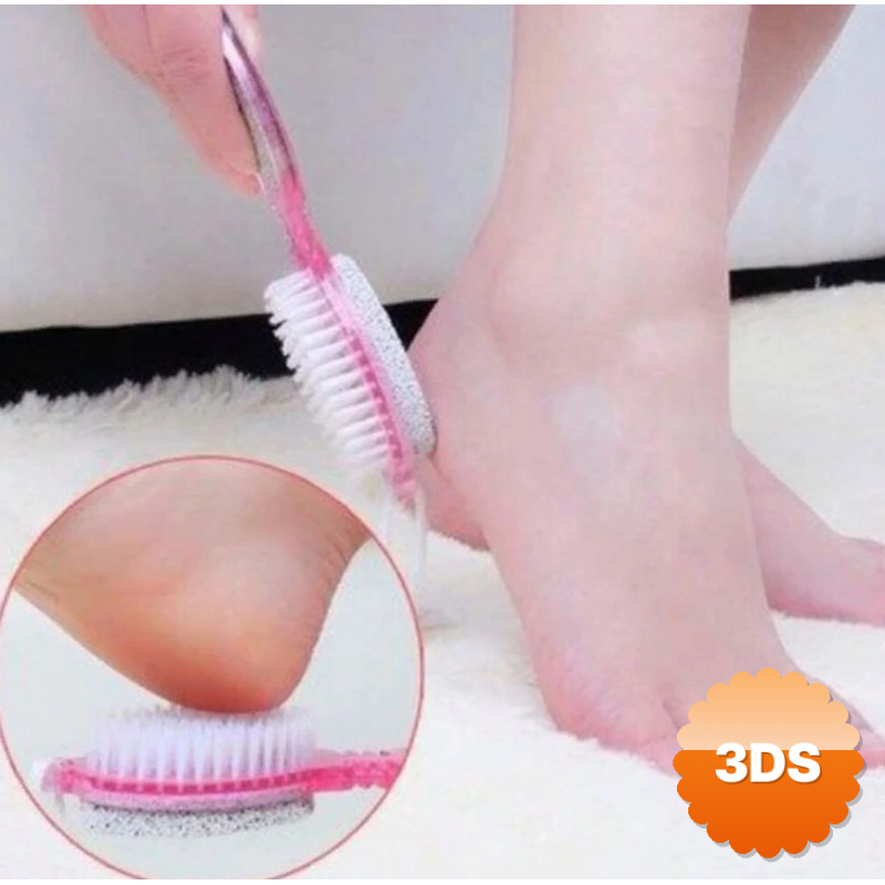Törpülü Fırçalı Topuk Taşı - 4in1