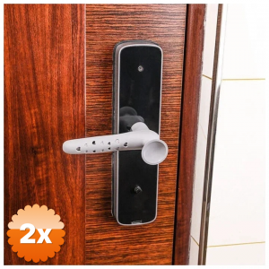 2 Adet Vantuzlu Kapı Stoperi - Kapı Kolu Kılıfı