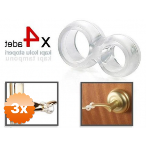 3 Paket Kapı Kolu Stoperi - Kapı Tamponu - 4 Adet