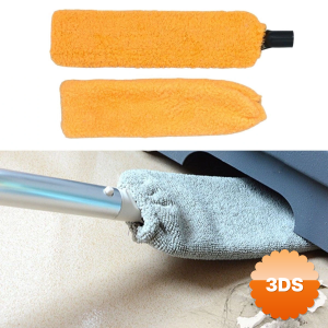 Sihirli Mikrofiber Başlıklı Girintili Yüzey Temizleme Mopu Toz Alma Fırçası