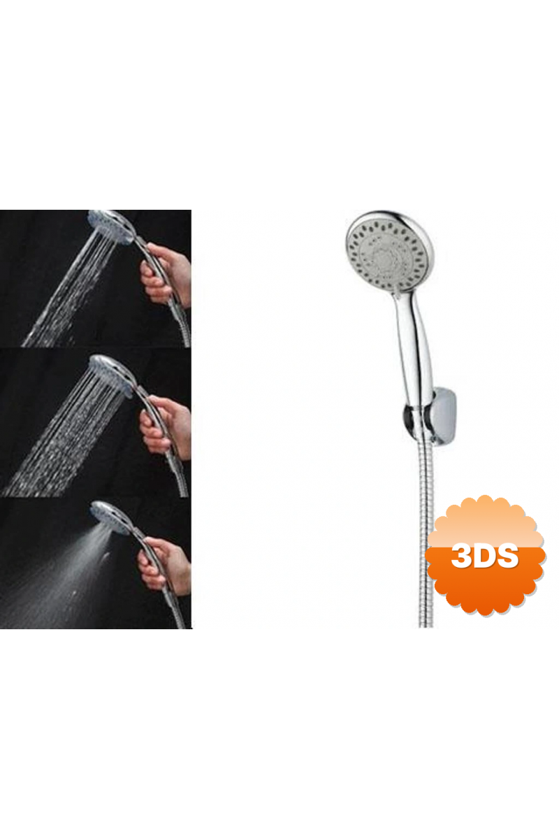 Terapi Etkili 3 Fonksiyonlu Duş Başlığı Seti