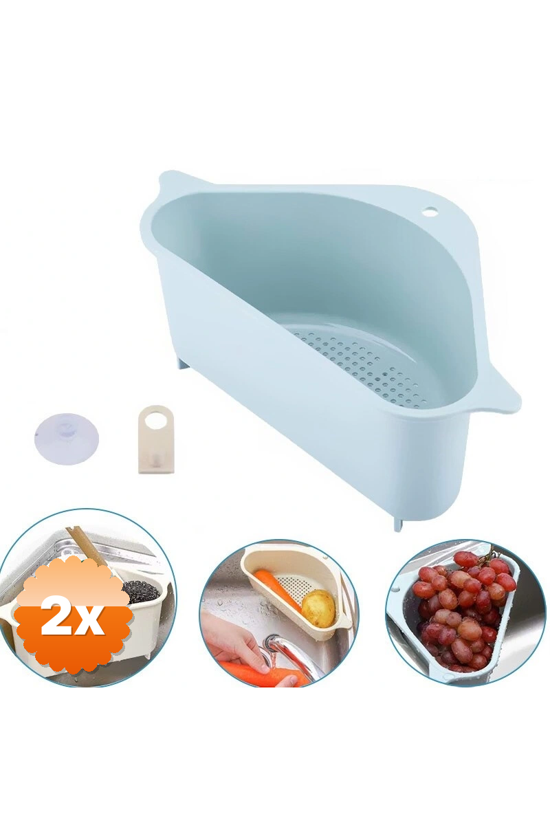 Süzgeçli Lavabo Süzgeci – Vakum Aparatlı Kenar Süzgeci