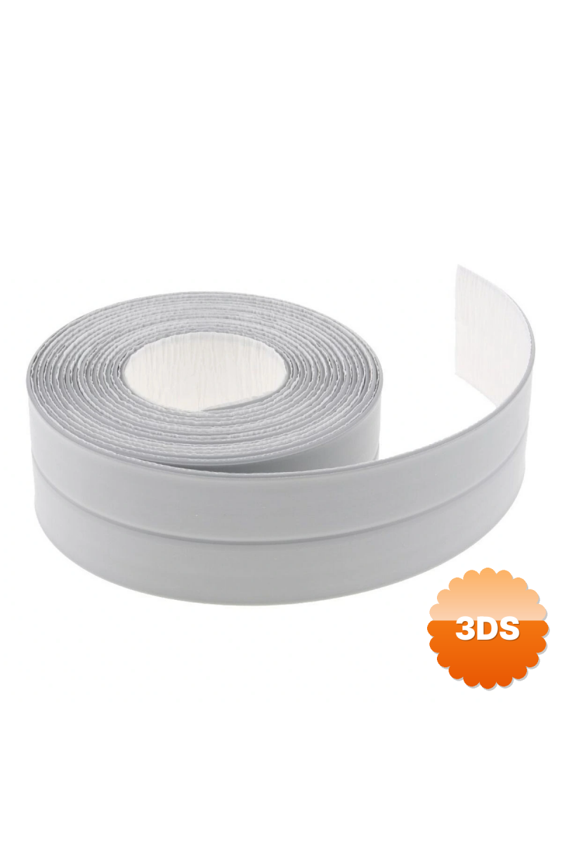 Gri Su Sızdırmaz Bant Lavabo Küvet Kenar Bandı (3.2m)