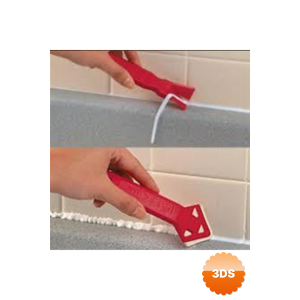 Lavabo Küvet Fayans Derz Silikon Sökme Ve Çekme Aparatı 6 Parça