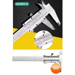 Kumpas - Çelik Kumpas 0,01 Mm - 150mm 6inc