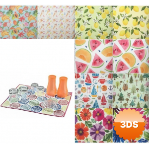 10 Adet Kurutmalık Mikrofiber Kurutma Bulaşık Tezgah Altlığı
