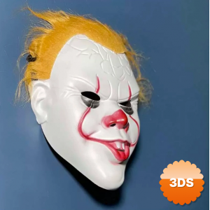 Stephen King's Korkutucu Joker Maske 31x22 Cm