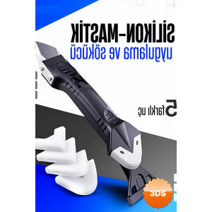 Silikon Mastik Tutkal Sökme Ve Uygulama Kiti