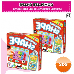 Complate Shape Renklerle Zekanı Konuşturma Oyunu