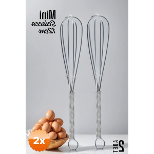 2 Adet Sciacca Mini Çırpıcı Çelik 2 Adet