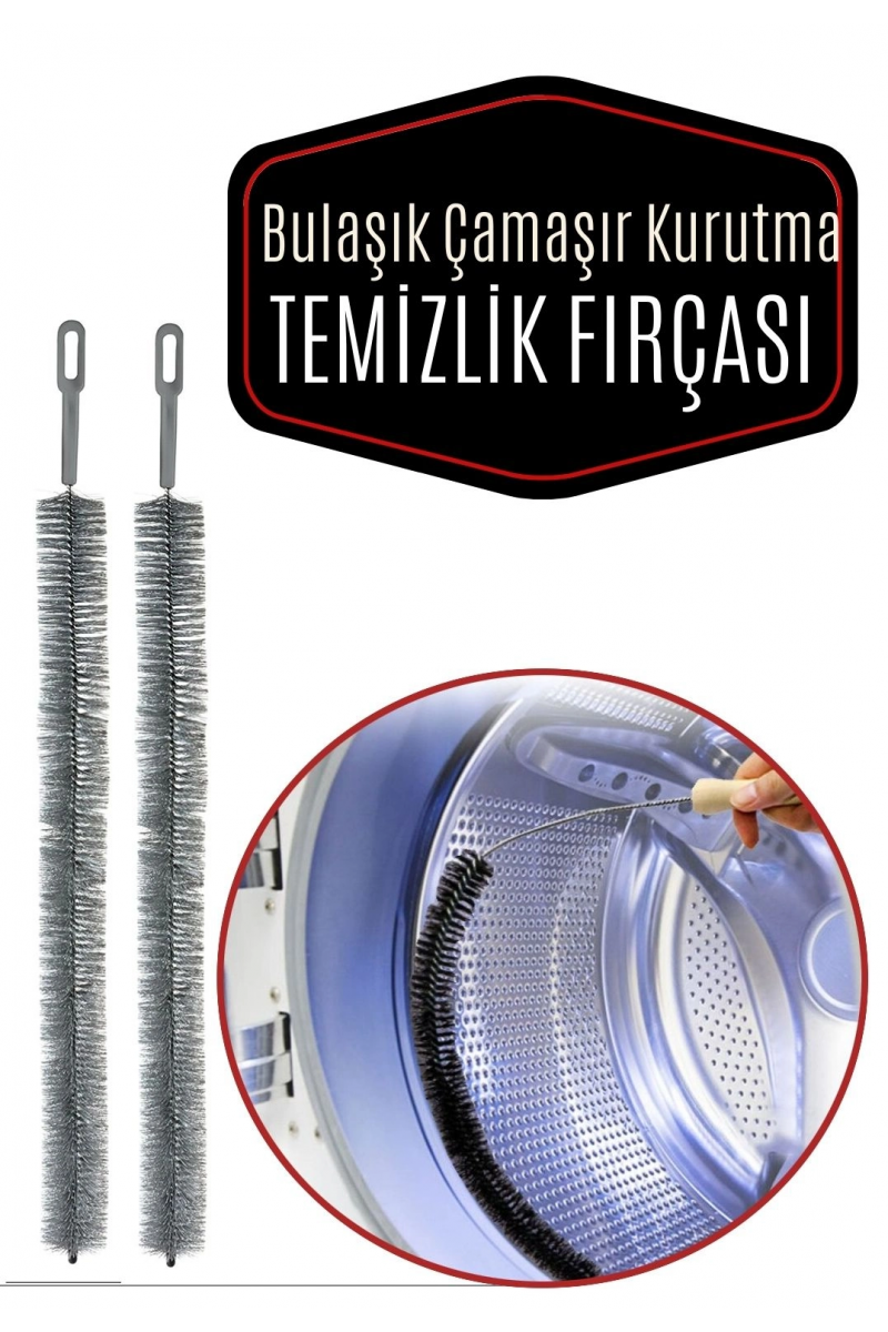 Bulaşık Çamaşır Kurutma Makine Temizleme Fırçası 2 Adet
